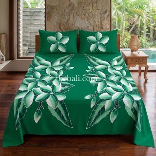 Rayon Bed Sheet Hand Painted Originally by Balinese Artisans